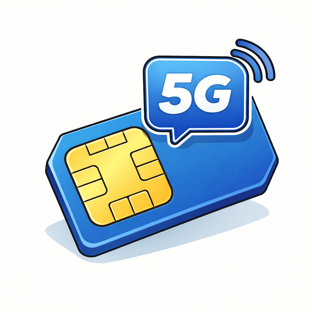 chip de dados 5G para eventos